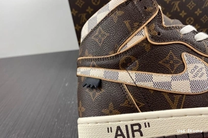 Air 107 1 5424 Durable Jordan x OFF-WHITE top high 1024